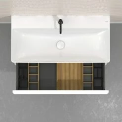 Hansgrohe IntraStoris Schubkasteninneinteilung Set 340 Für Waschtischschrank 98 Cm Breit