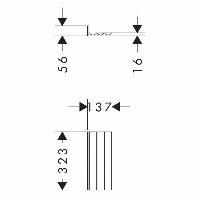 Hansgrohe IntraStoris Schubkasteninneneinteilung Modul 14 X 32 Cm 2 Hansgrohe IntraStoris Schubkasteninneneinteilung Modul 14 X 32 Cm – Bild 2