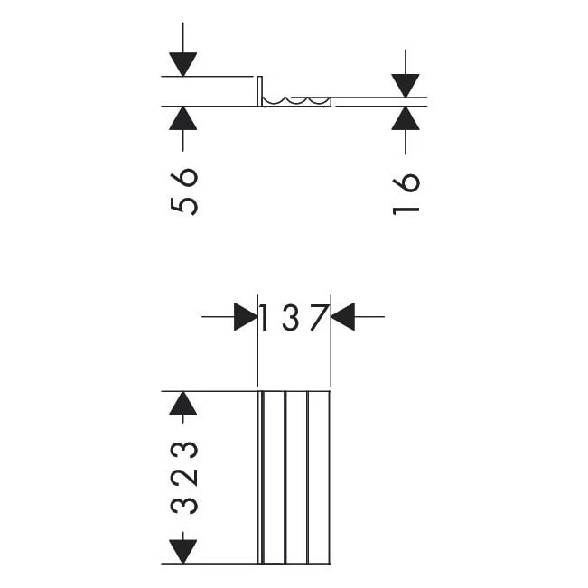 Hansgrohe IntraStoris Schubkasteninneneinteilung Set 320 Für Waschtischunterschrank 48 Cm Breit 2 Hansgrohe IntraStoris Schubkasteninneneinteilung Set 320 Für Waschtischunterschrank 48 Cm Breit – Bild 2