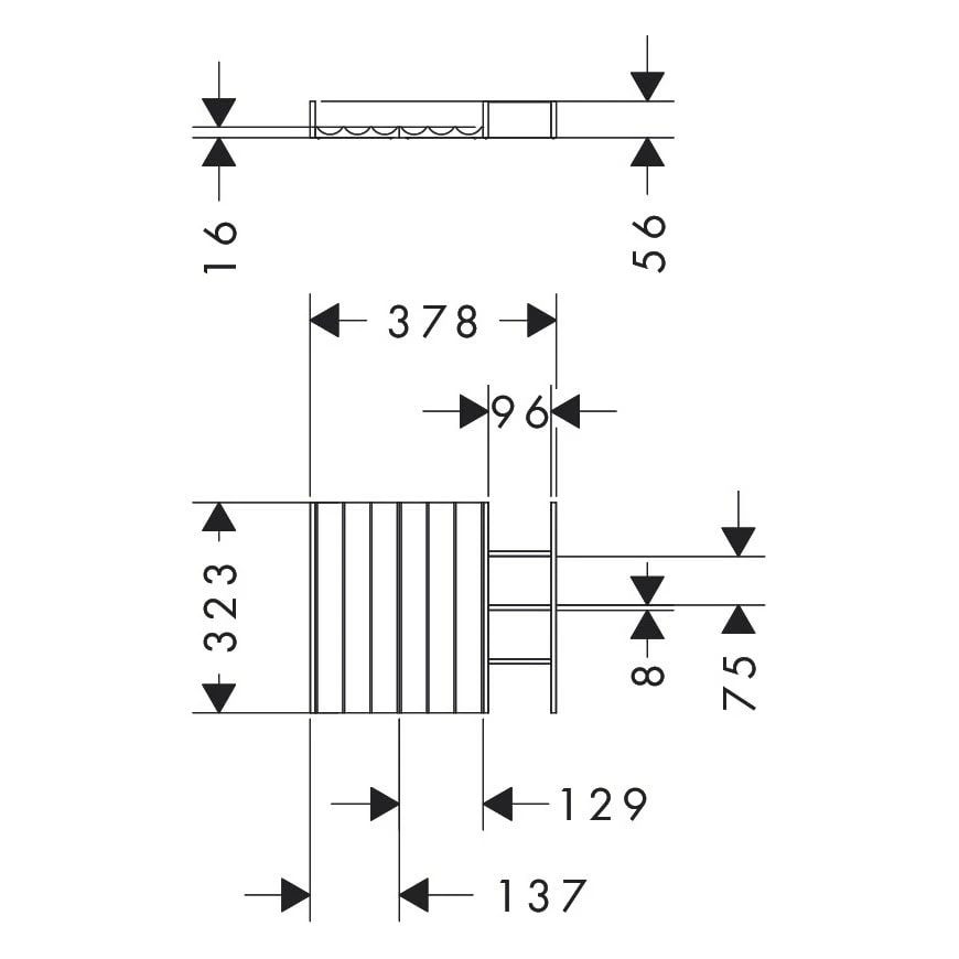 Hansgrohe IntraStoris Schubkasteninneneinteilung Set 320 Für Waschtischunterschrank 78 Cm Und 157,5 Cm Breit 3 Hansgrohe IntraStoris Schubkasteninneneinteilung Set 320 Für Waschtischunterschrank 78 Cm Und 157,5 Cm Breit – Bild 3