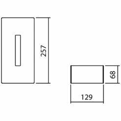 Alape Tissuebox FU.TI1