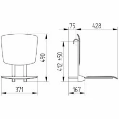 Avenarius Free Living! Einhängesitz 37,1 X 49 Cm