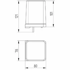Avenarius Serie 480 Seifenspender Für Einhandbedienung