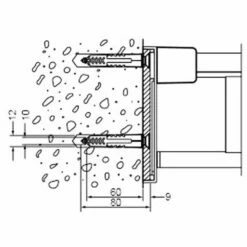 Avenarius Befestigungs-Set Nr. 1