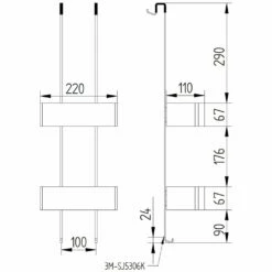 Avenarius Duschkombination 2-fach