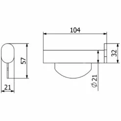 Avenarius Papierhalter Für Stützklappgriff