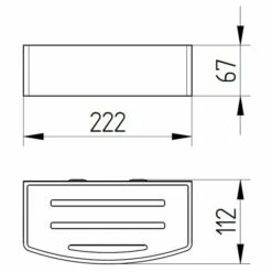 Avenarius Schwammkorb Mit Herausnehmbaren Einsatz