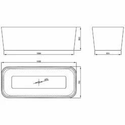 Bette Art Freistehende Badewanne 180,5 X 75,5 Cm -KEUCO Verkauf hersteller bette badewannen freistehende art 180 2118376