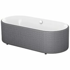 Bette Lux Oval Couture Freistehende Oval-Badewanne 180 X 80 Cm