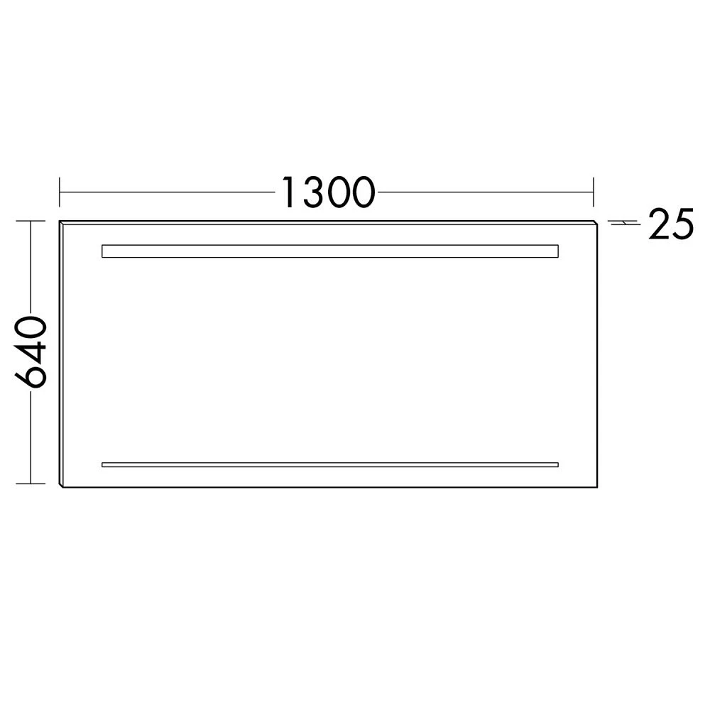 Burgbad Yumo Leuchtspiegel Mit Horizontaler LED-Beleuchtung 130 Cm 1 Burgbad Yumo Leuchtspiegel Mit Horizontaler LED-Beleuchtung 130 Cm