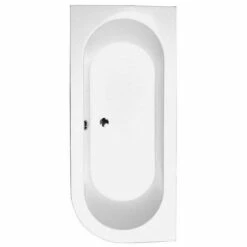 Caribia Ovalnova Badewanne 180 X 80 Cm Links