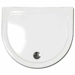 Caribia Halbkreis Duschwanne Floorline Agadon