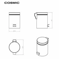 COSMIC Architect Abfallbehälter 3 Liter