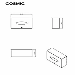 COSMIC Architect Kleenex-Box -KEUCO Verkauf hersteller cosmic architect kleenex box 3711410