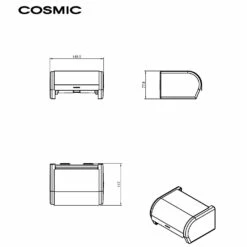 COSMIC Architect Rollenhalter Mit Deckel
