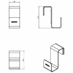 COSMIC B-Smart Haken -KEUCO Verkauf hersteller cosmic bath smart haken 3569738