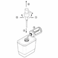 COSMIC B-Smart Seifenspender -KEUCO Verkauf hersteller cosmic bath smart seifenspender 3684632
