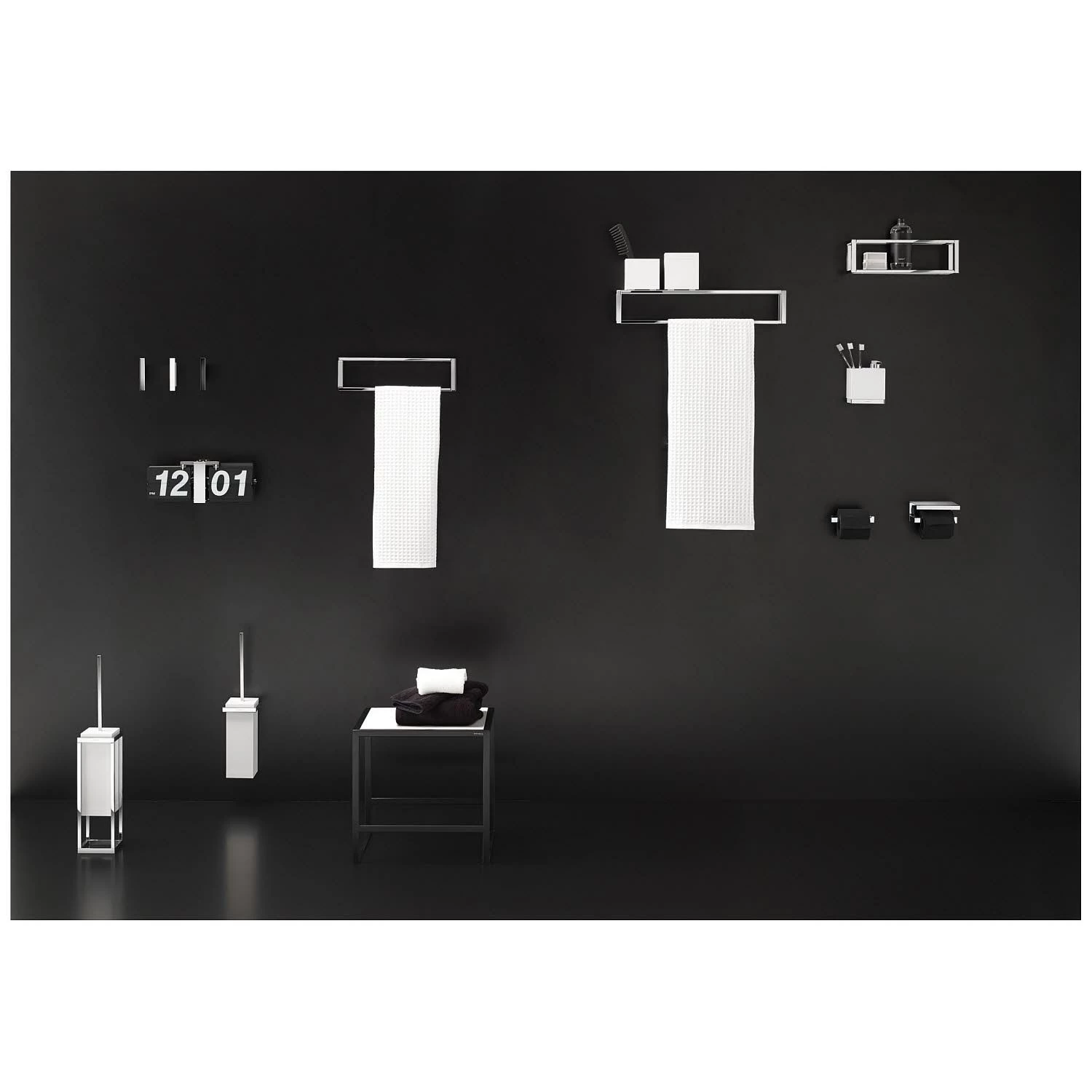 COSMIC The Grid Seifenspender Und Zahnbürstenhalter 1 COSMIC The Grid Seifenspender Und Zahnbürstenhalter