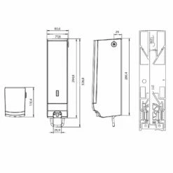 CWS ParadiseLine Seifenschaumspender Paradise Antibact Slim 5 CWS ParadiseLine Seifenschaumspender Paradise Antibact Slim -KEUCO Verkauf hersteller cws seifenspender paradiseline seifenschaumspender antibac 2063608