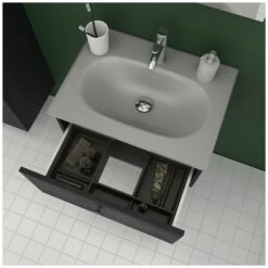 Dansani Play Möbelset Inkl. Spiegel Und Waschtischunterschrank Mit 1 Schublade, 61 Cm