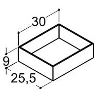 Dansani Einrichtungspaket Für Hochschrank, Breite: 30 Cm