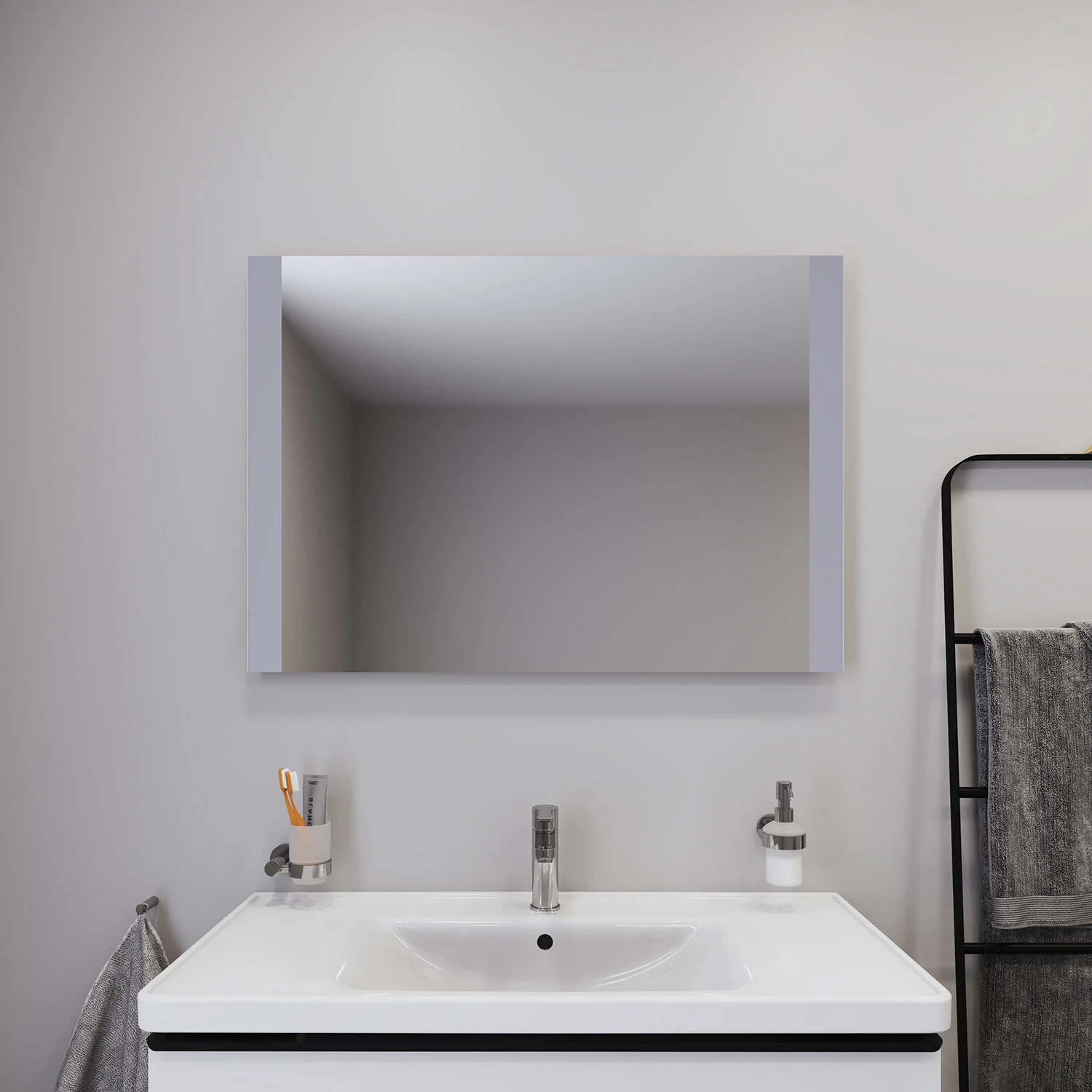 Duravit Spiegel Best Version Mit Beleuchtung Seitlich Und Spiegelheizung 100 Cm 2 Duravit Spiegel Best Version Mit Beleuchtung Seitlich Und Spiegelheizung 100 Cm – Bild 2