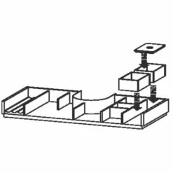 Duravit Einrichtungssystem Für Schubkasten Mit Siphonausschnitt 67 Cm