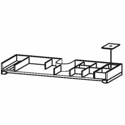 Duravit Einrichtungssystem Für Schubkasten Mit Siphonausschnitt 98,4 Cm