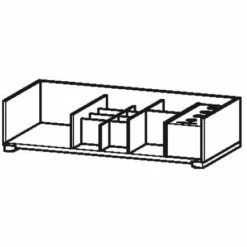 Duravit Einrichtungssystem Für Auszug Ohne Siphonausschnitt 80 Cm
