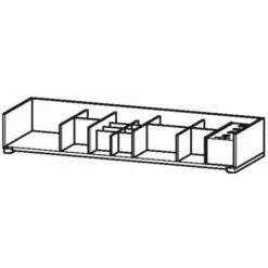 Duravit Einrichtungssystem Für Auszug Ohne Siphonausschnitt 120 Cm