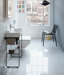 Duravit DuraSquare Metallkonsole, Bodenstehend 51,6 X 33,3 Cm -KEUCO Verkauf hersteller duravit durasquare zubehoer metallkonsole bodenstehend 5456072