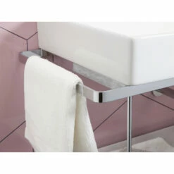 Duravit DuraSquare Metallkonsole, Bodenstehend 86,5 X 45,1 Cm -KEUCO Verkauf hersteller duravit durasquare zubehoer metallkonsole bodenstehend 8530291