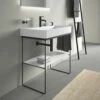Duravit DuraSquare Metallkonsole, Bodenstehend 86,5 X 45,1 Cm