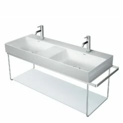 Duravit DuraSquare Metallkonsole, Wandhängend 126,5 Cm