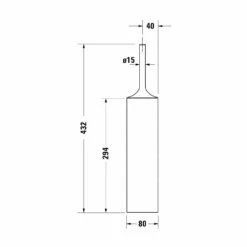 Duravit Starck T Bürstengarnitur Bodenstehend -KEUCO Verkauf hersteller duravit starck buerstengarnitur bodenstehend 2586130