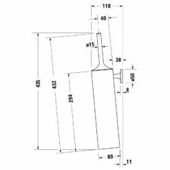 Duravit Starck T Bürstengarnitur Wandhängend -KEUCO Verkauf hersteller duravit starck buerstengarnitur wandhaengend 2586133