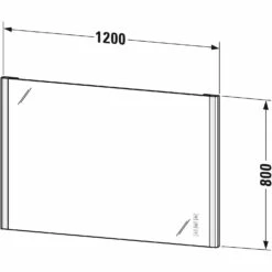Duravit XSquare Spiegel Mit Beleuchtung 120 Cm 10 Duravit XSquare Spiegel Mit Beleuchtung 120 Cm -KEUCO Verkauf hersteller duravit xsquare spiegel beleuchtung 120 3120584