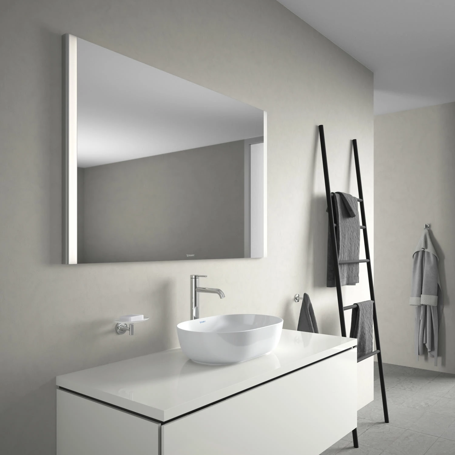 Duravit XSquare Spiegel Mit Beleuchtung 120 Cm 3 Duravit XSquare Spiegel Mit Beleuchtung 120 Cm – Bild 3