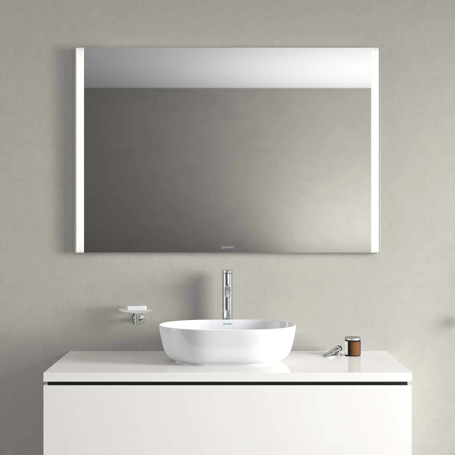 Duravit XSquare Spiegel Mit Beleuchtung 120 Cm 6 Duravit XSquare Spiegel Mit Beleuchtung 120 Cm – Bild 6