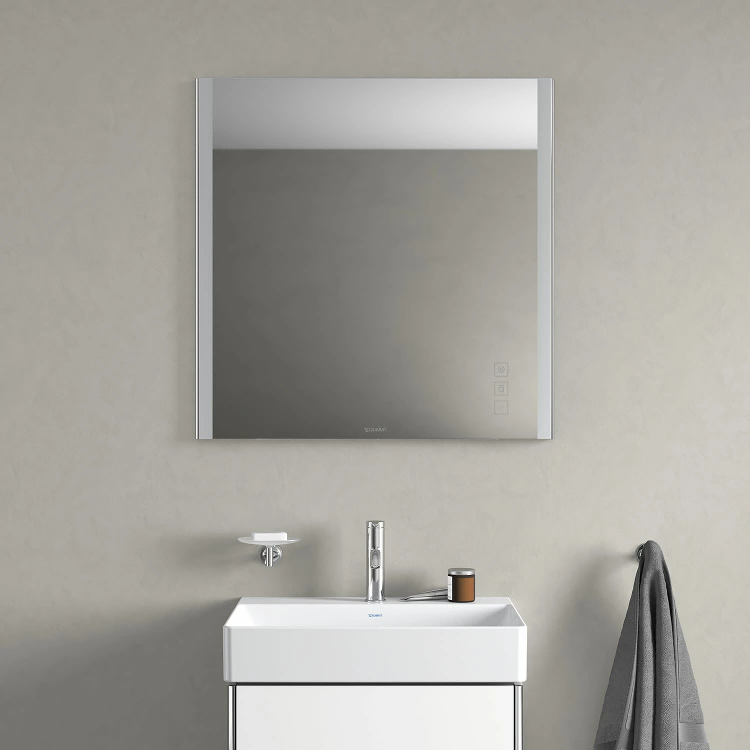 Duravit XSquare Spiegel Mit Beleuchtung 130 Cm 6 Duravit XSquare Spiegel Mit Beleuchtung 130 Cm – Bild 6