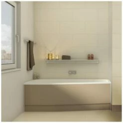 DUSCHOLUX Piccolo 173 Kleinraum-Badewanne Einbau Ecke Links