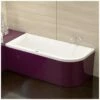 DUSCHOLUX Prime-Line 264 Badewanne Soft-corner 1 Einbau Ecke Links