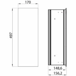 Emco Asis Module 2.0 Toilettenbürstengarnitur-Modul Unterputzmodell -KEUCO Verkauf hersteller emco asis module 2 toilettenbuerstengarnitur 1030880