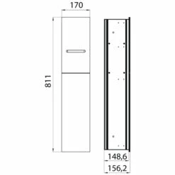 Emco Asis Module 2.0 WC-Modul Unterputzmodell, Anschlag Rechts -KEUCO Verkauf hersteller emco asis module 2 wc 1030881