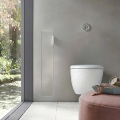 Emco Asis Module Plus WC-Modul - Unterputzmodell 15,4 X 80,3 Cm, Türanschlag Links