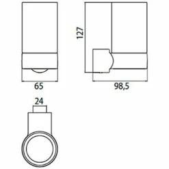 Emco Fino Glashalter