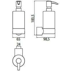 Emco Fino Flüssigseifenspender