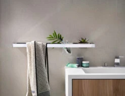 Emco Liaison Neu Reling 67,1 Cm -KEUCO Verkauf hersteller emco bad accessoires serie liaison 4675013