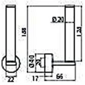 Emco Rondo 2 Reservepapierhalter