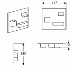Geberit Group Magnettafel Mit Stauboxen -KEUCO Verkauf hersteller geberit badkeramik acanto badmoebel group 2655844